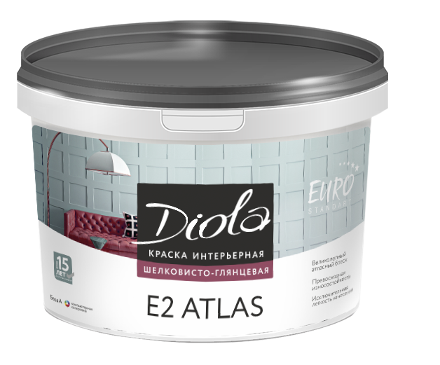 Краска Diola EURO E2 Atlas База А