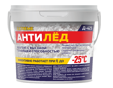 Противогололёдный реагент АНТИЛЕД EXTREME Д-425