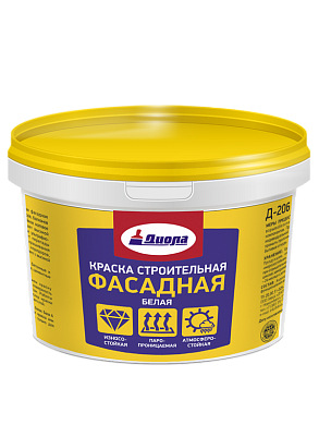 Краска фасадная строительная Д-206 База С