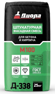 Штукатурка фасадная цементная Д-338
